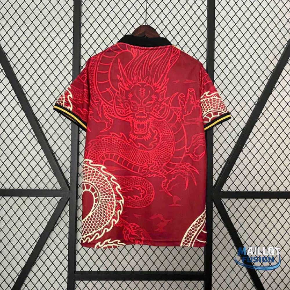 Maillot 2024/25 Real Madrid Concept Dragon Rouge