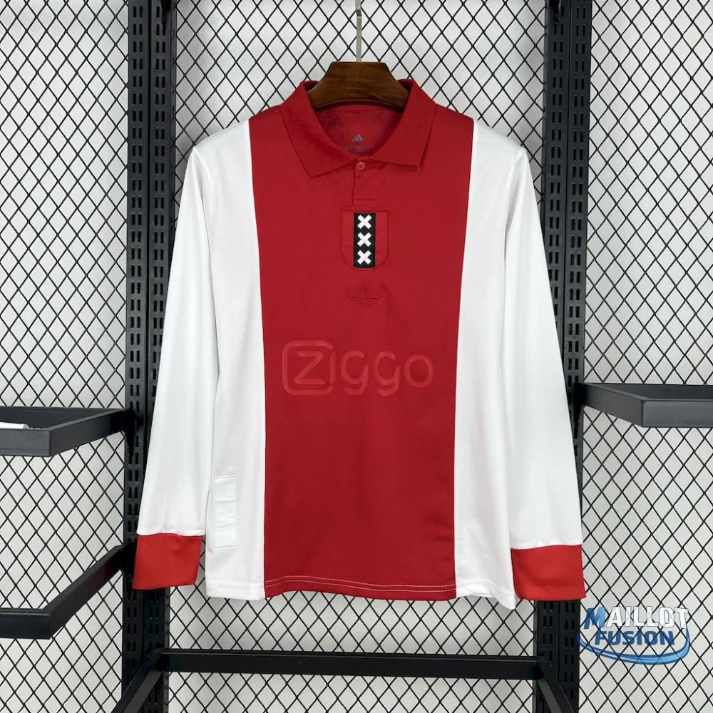 Maillot Ajax manches longues concept 2025-26