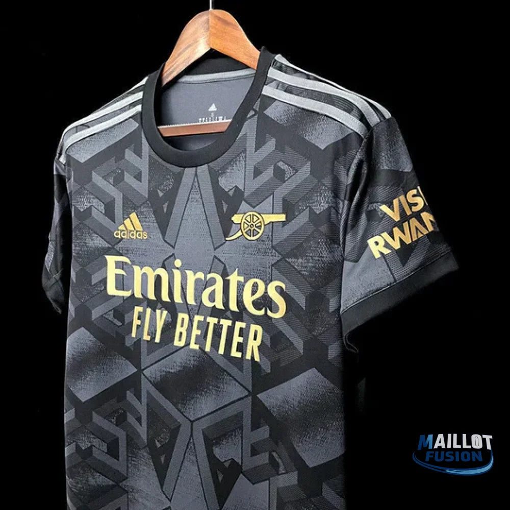 Maillot Arsenal saison 2022-2023 extérieur away noir