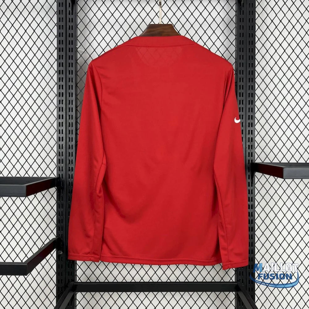 Maillot Atletico Madrid manches longues 2025-26 entrainement