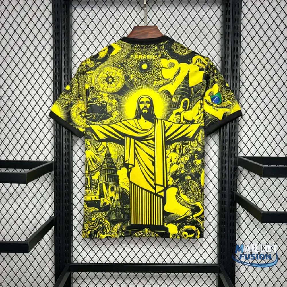 Maillot Brésil Concept 2024 Jaune