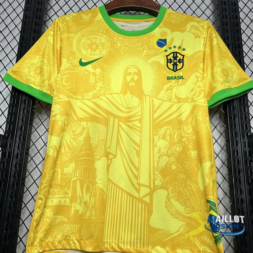Maillot Brésil foot concept 2024 2025