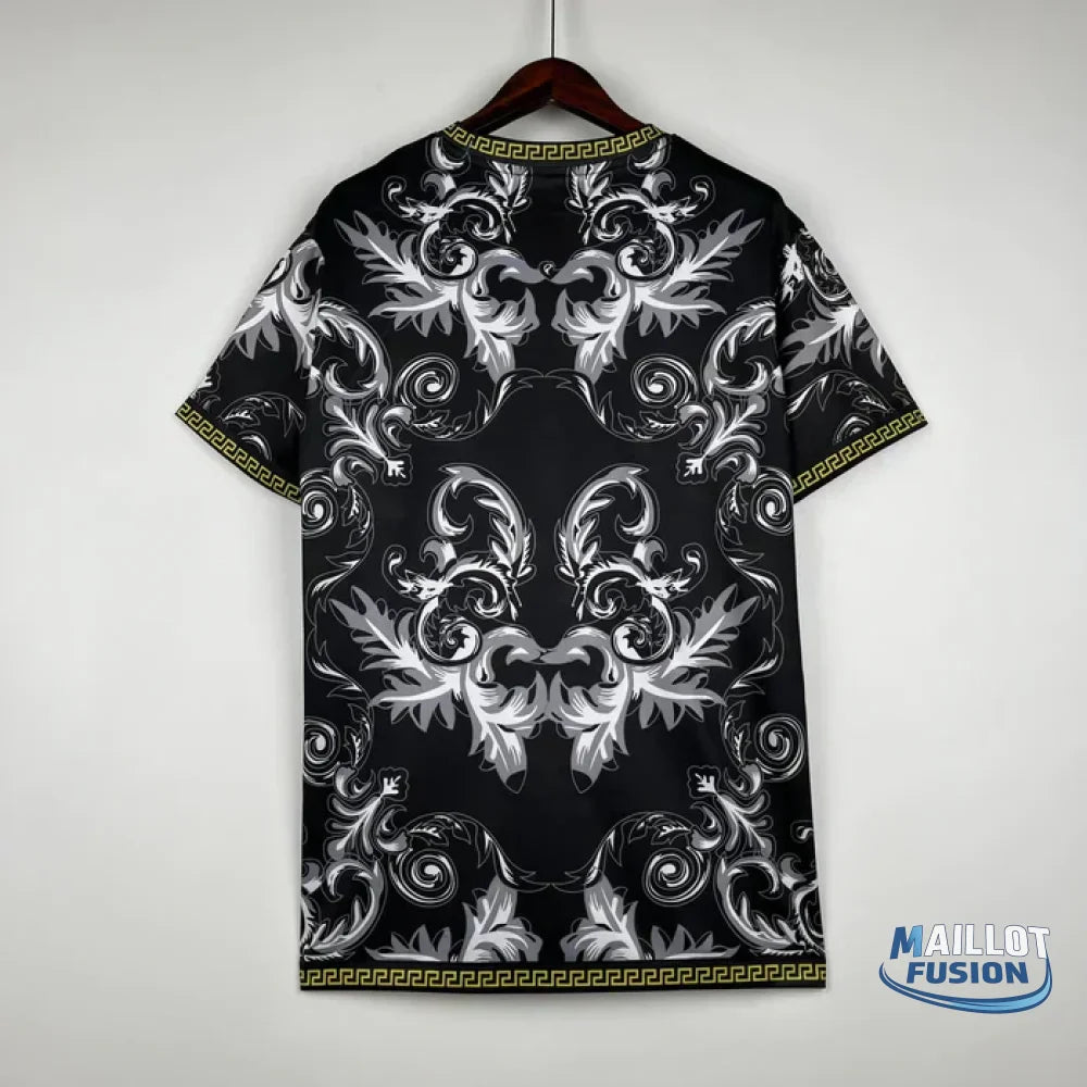 Maillot Italie saison 2023-2024 collab Versace noir
