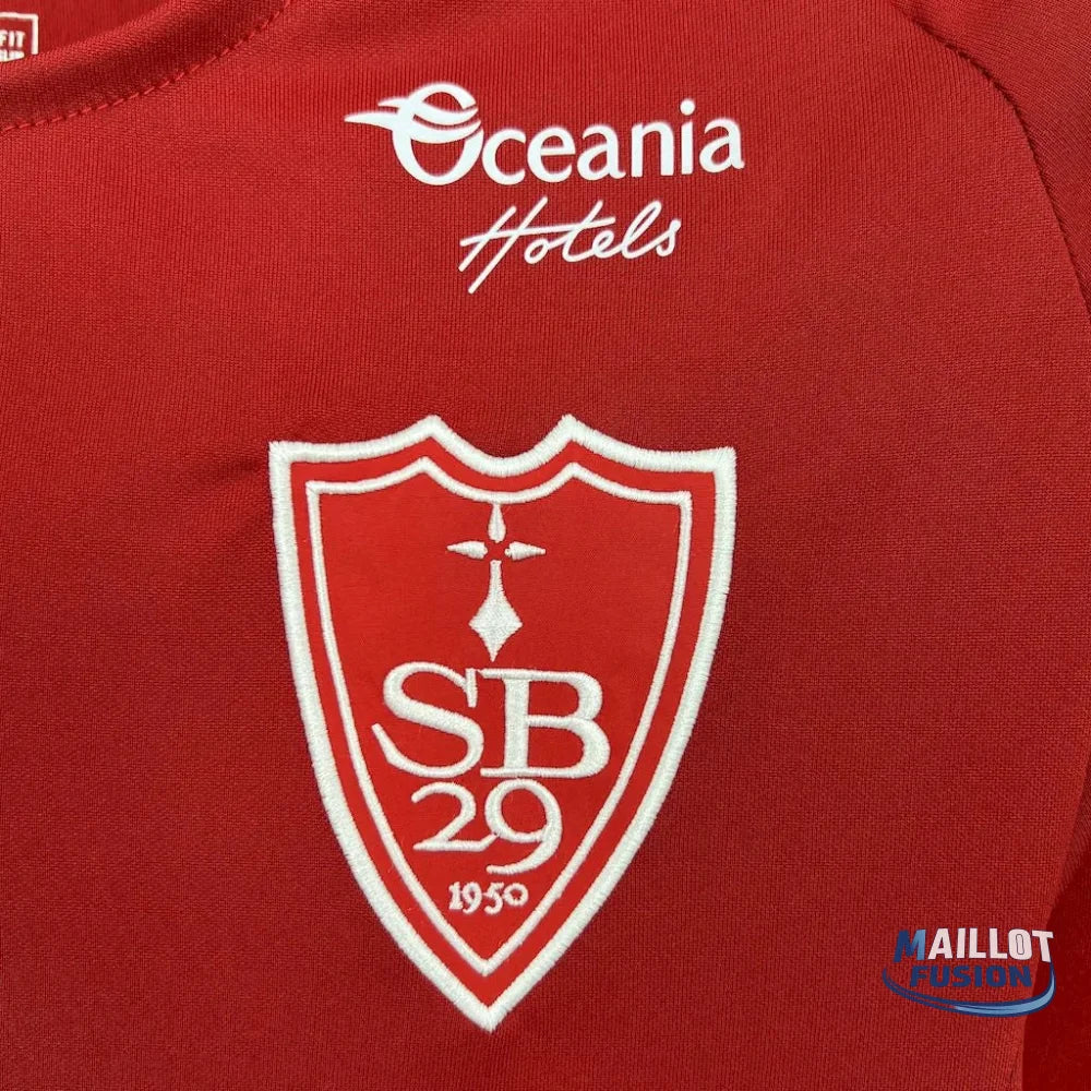 Brest maillot foot domicile 2024 2025
