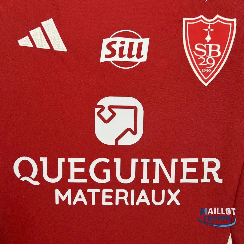 Brest maillot foot domicile 2024 2025