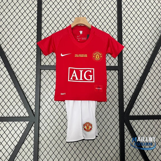 KIT ENFANT RÉTRO MANCHESTER UNITED 2008