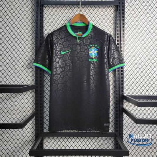 Maillot 22/23 Brésil Leopard Noir