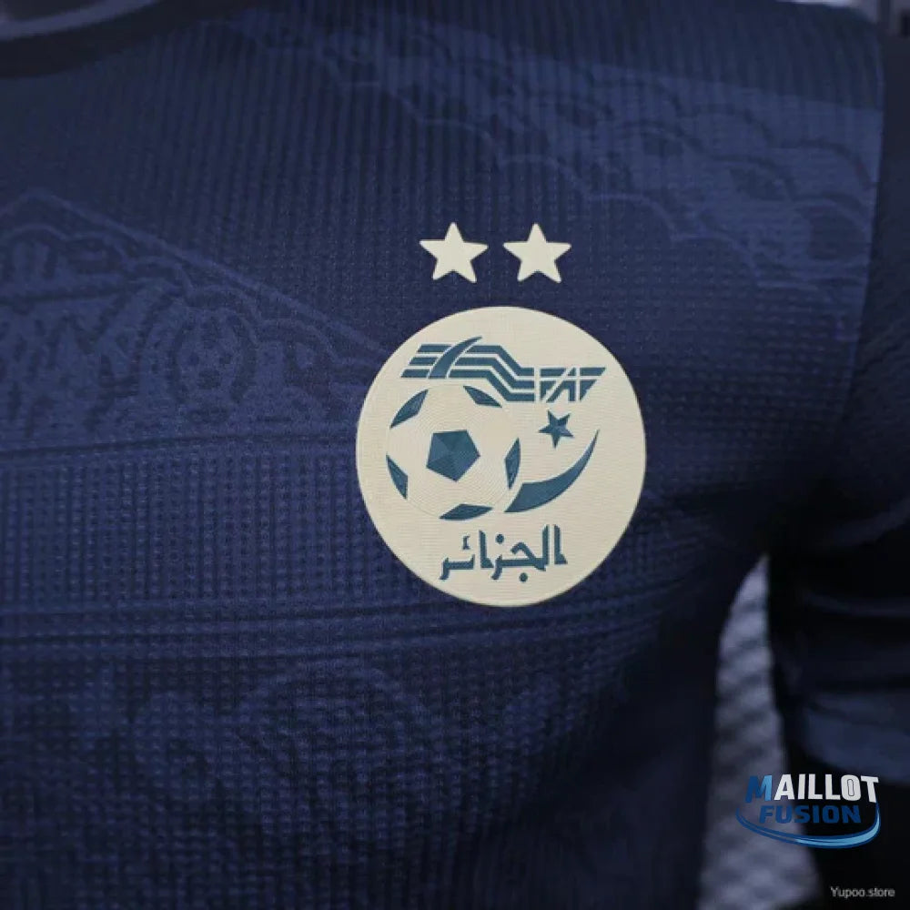 Maillot Algerie foot concept noir 2023 2024