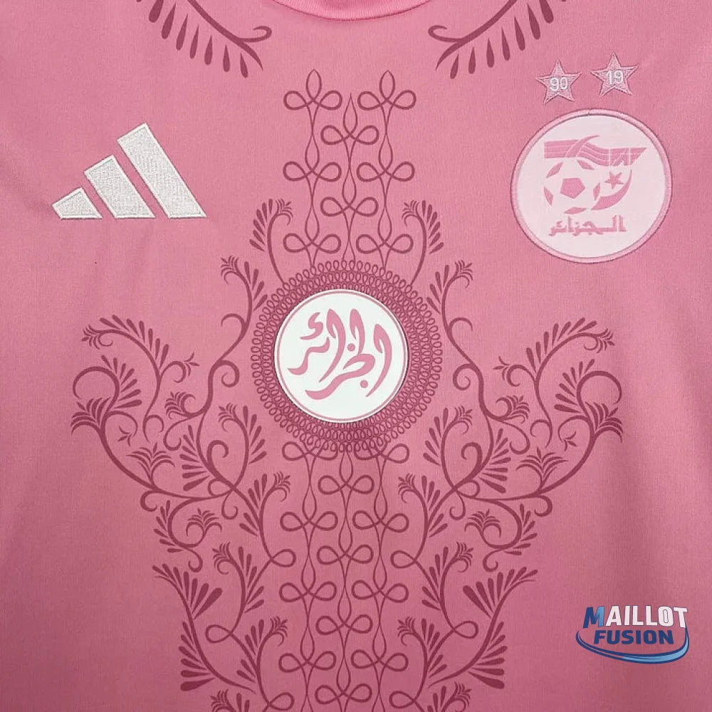 Maillot Algérie foot rose 2025 2026