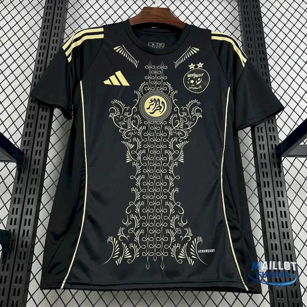 Maillot Algérie noir 2025 2026