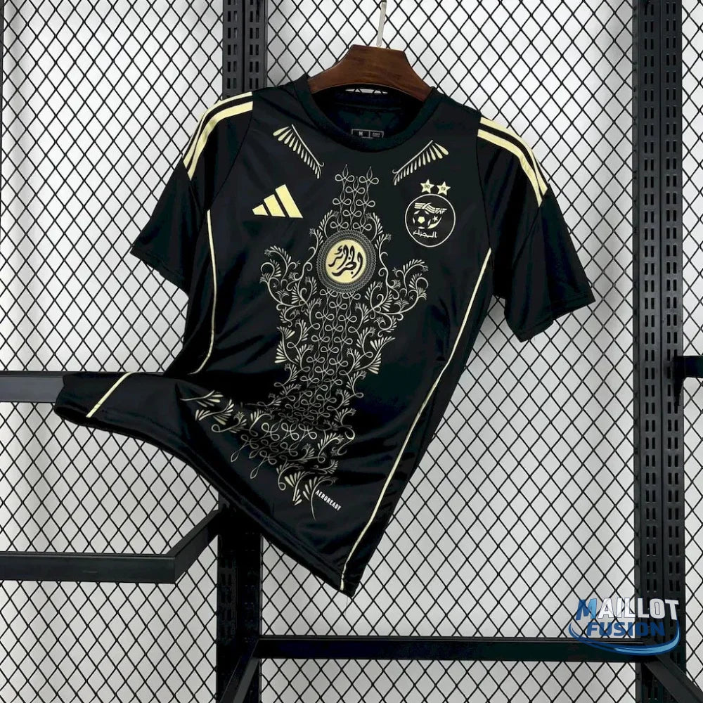 Maillot Algérie noir 2025 2026
