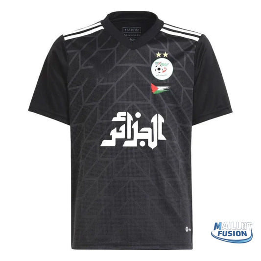Maillot Algérie saison 2023-2024 édition spéciale noir Palestine