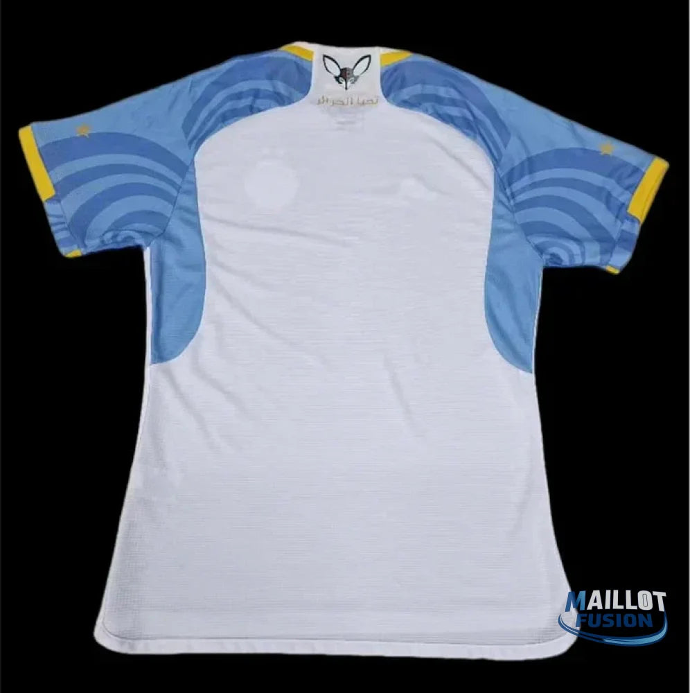 Maillot Algérie saison 2023-2024 nouvelle édition bleu blanc Palestine