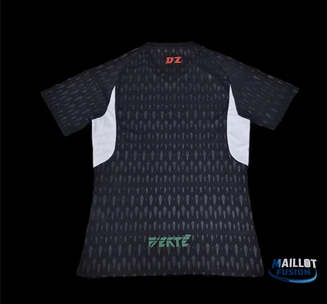 Maillot Algérie saison 2023-2024 nouvelle édition noir Palestine