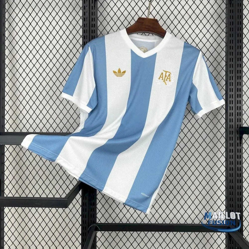 Maillot Argentine foot 50ème anniversaire 2024 2025
