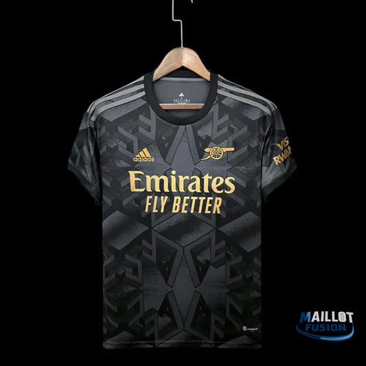 Maillot Arsenal saison 2022-2023 extérieur away noir