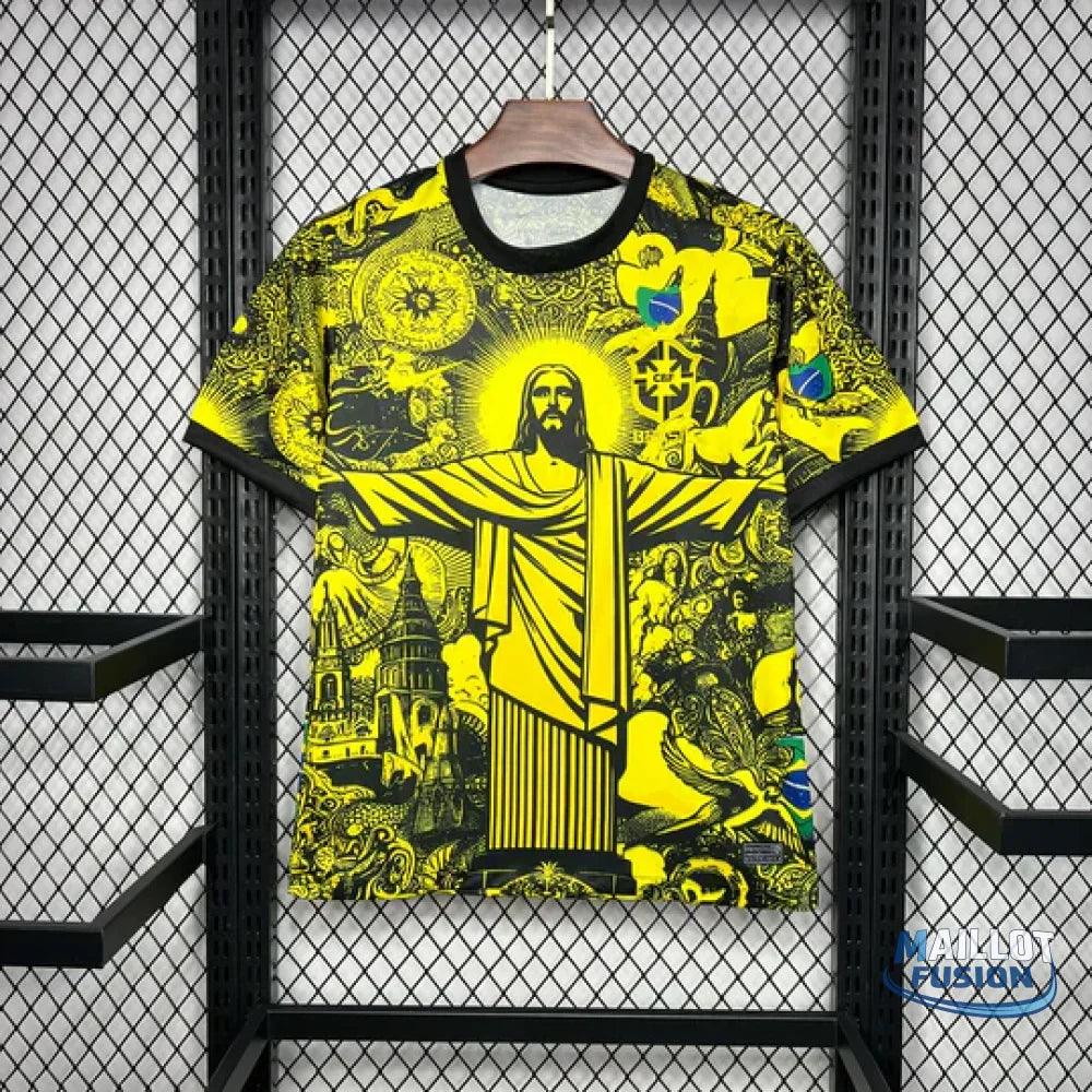 Maillot Brésil Concept 2024 Jaune