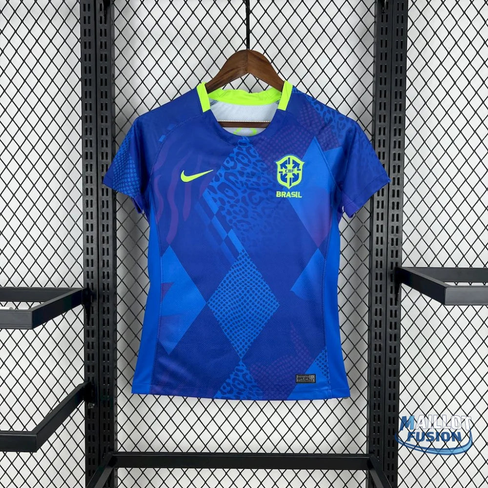 Maillot Bresil Feminin Exterieur 2025