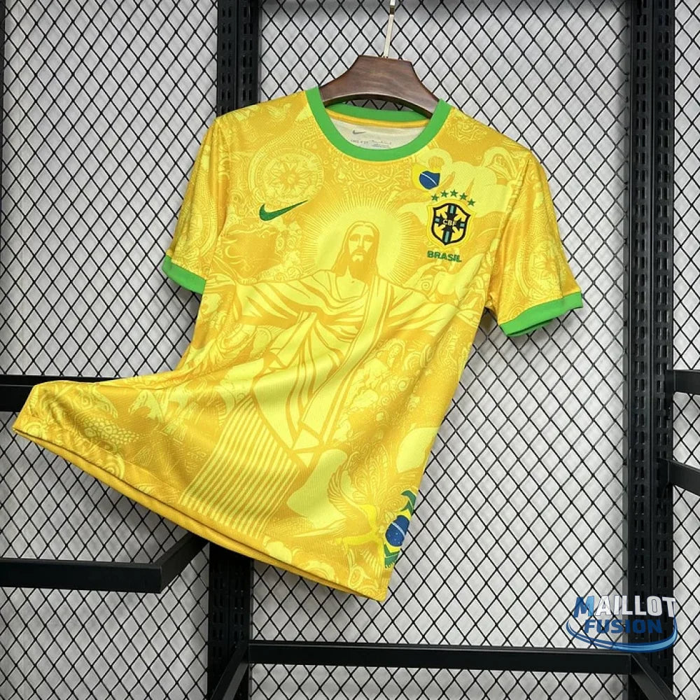 Maillot Brésil foot concept 2024 2025