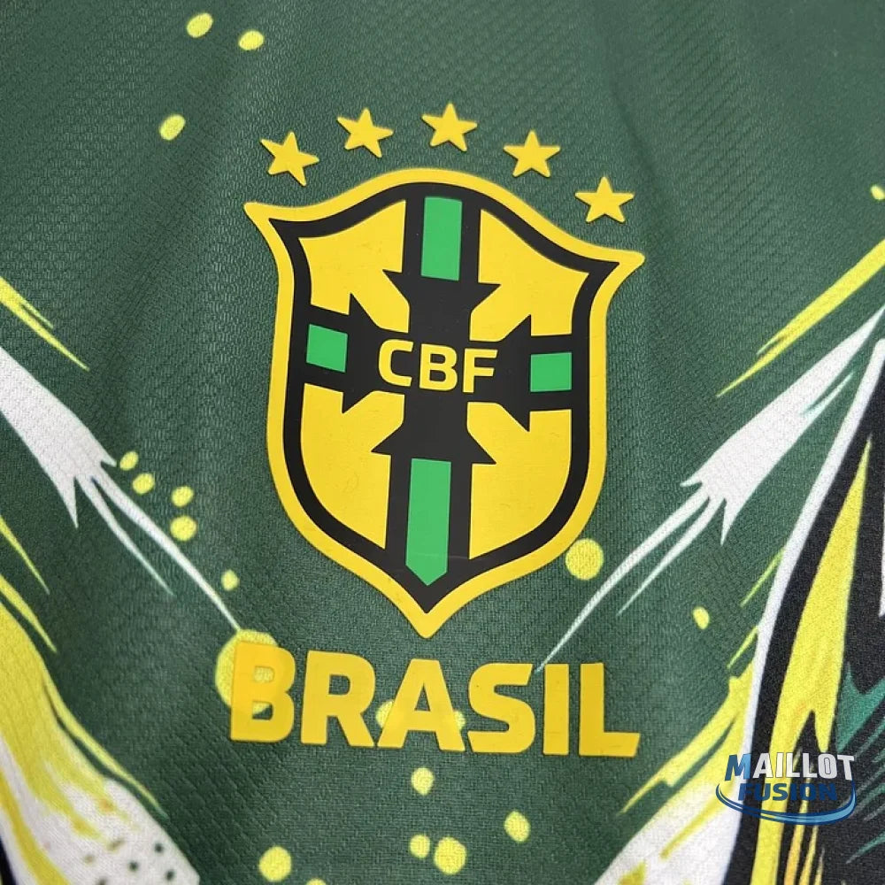 Maillot Brésil foot concept 2024 2025