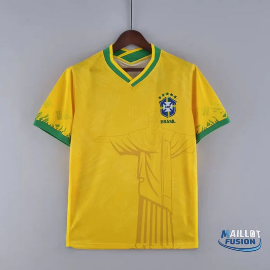 Maillot Brésil saison 2022 édition spéciale jaune
