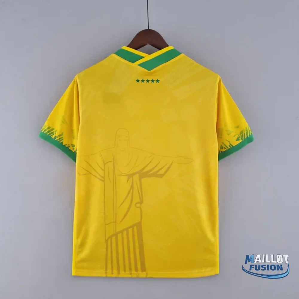 Maillot Brésil saison 2022 édition spéciale jaune