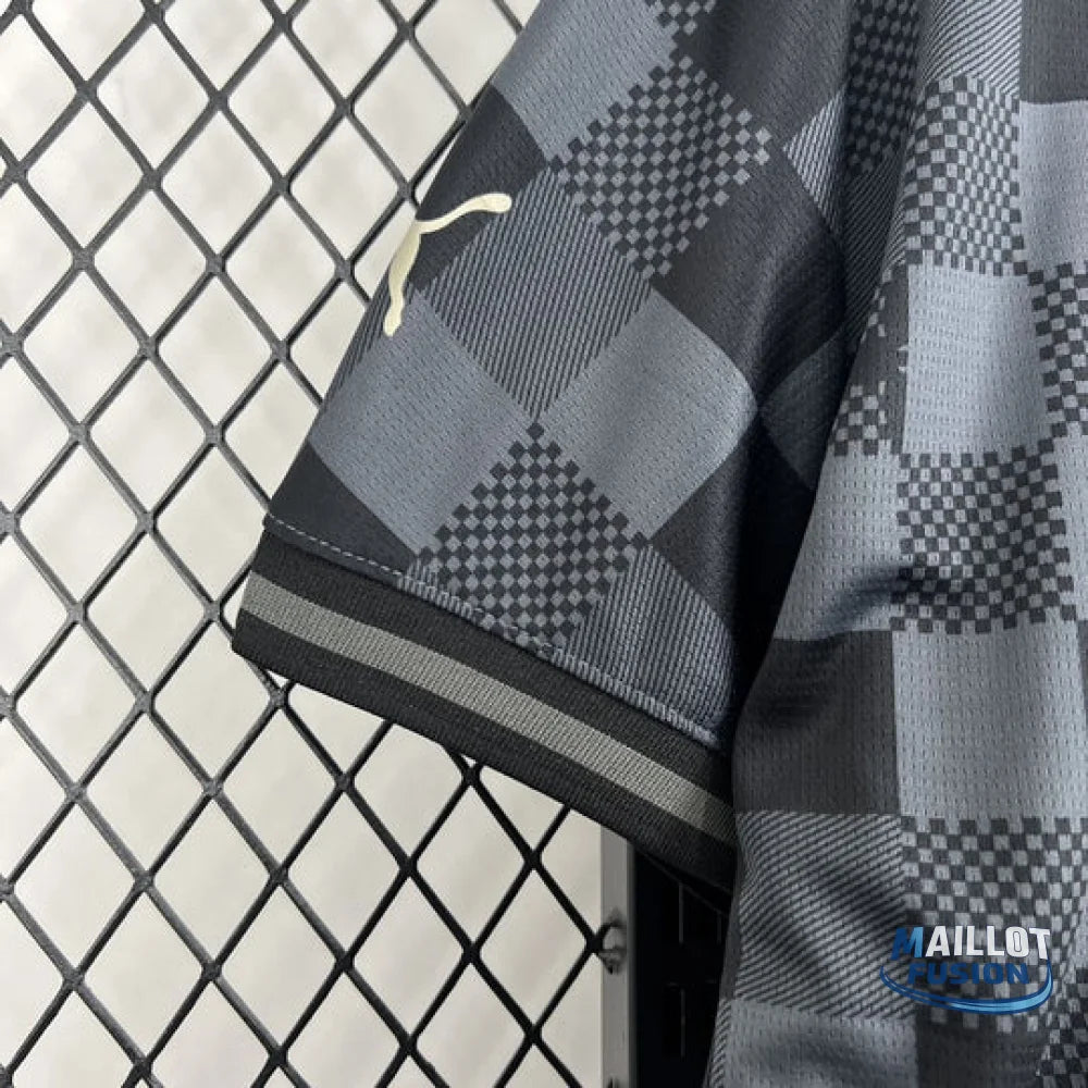 Maillot City foot noir concept Louis Vuitton 2024 2025