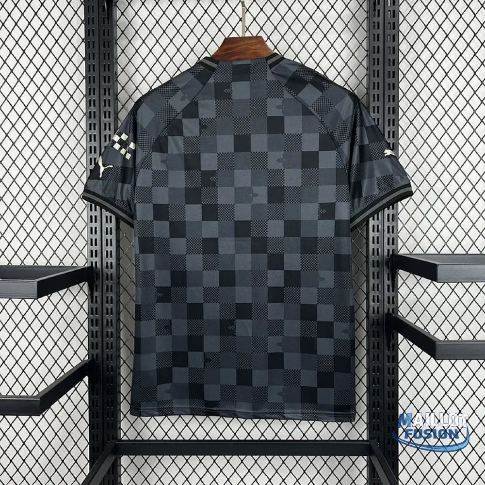 Maillot City foot noir concept Louis Vuitton 2024 2025