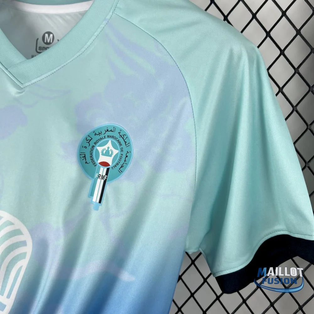 MAILLOT CONCEPT BLEU CIEL MAROC 2025