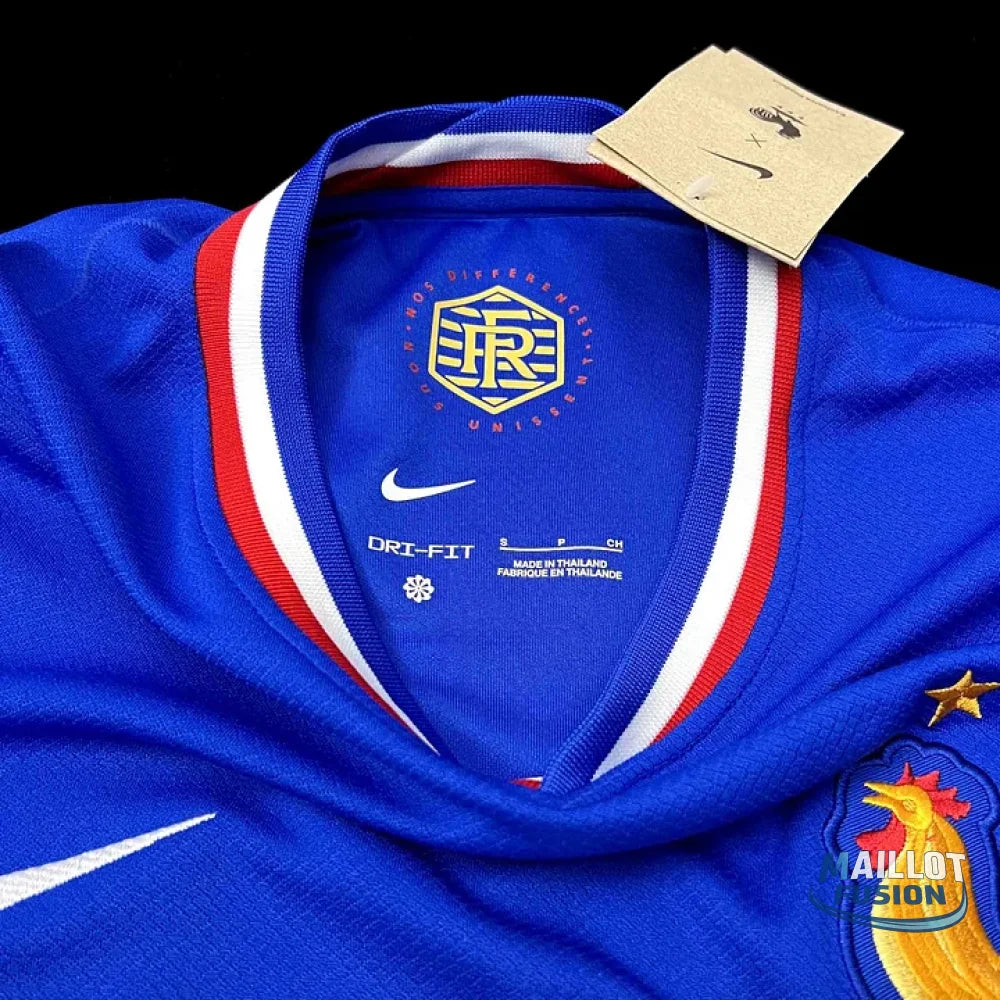 Maillot Équipe de France foot domicile 2024 2025 EURO2024