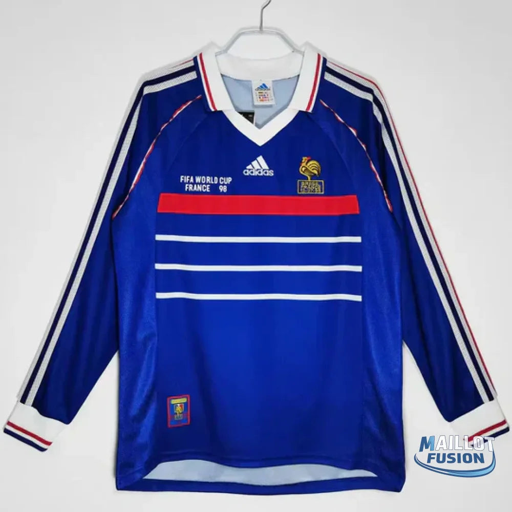 Maillot Équipe De France retro 1998 Manche Longue