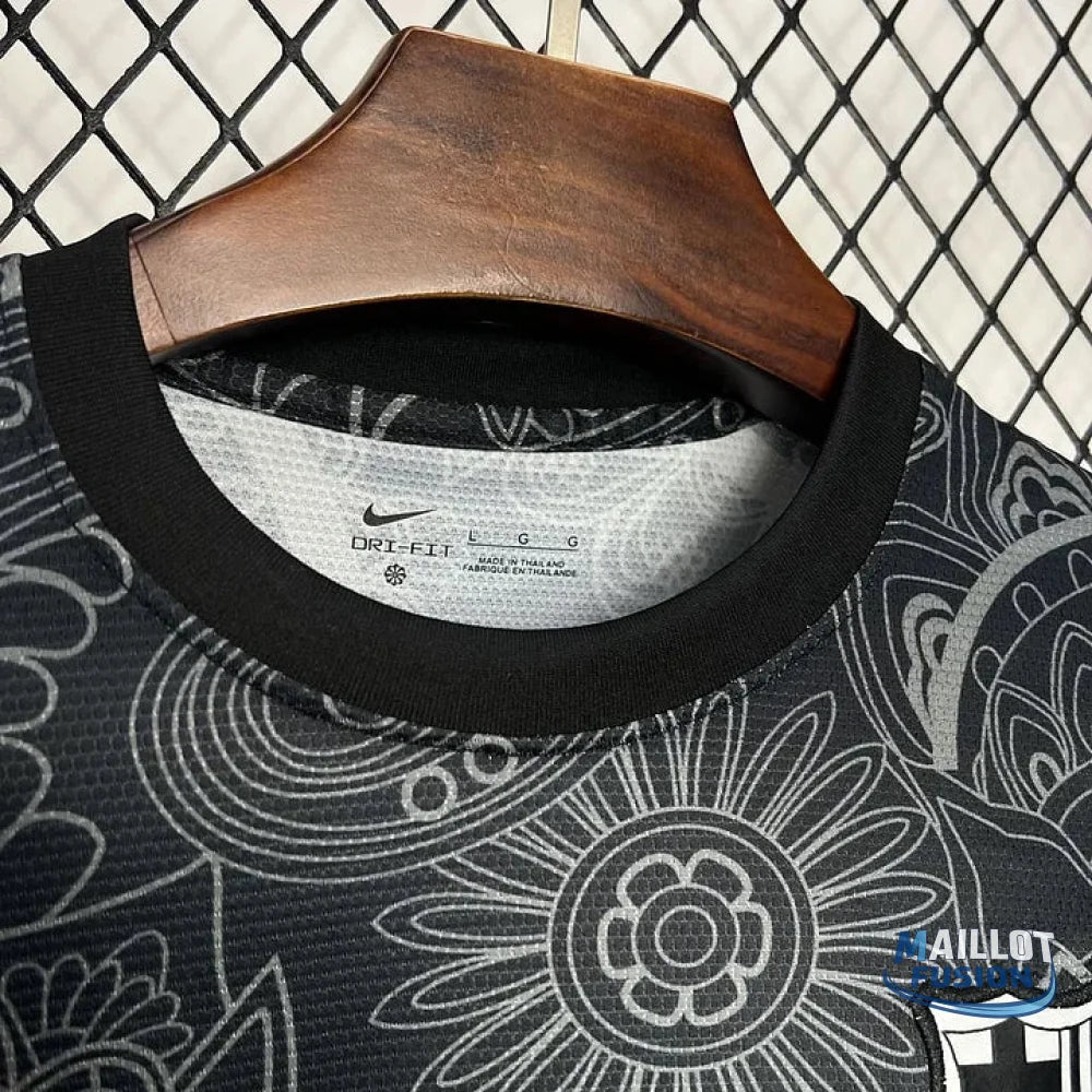 Maillot foot FC Barcelone noir concept 2024 2025