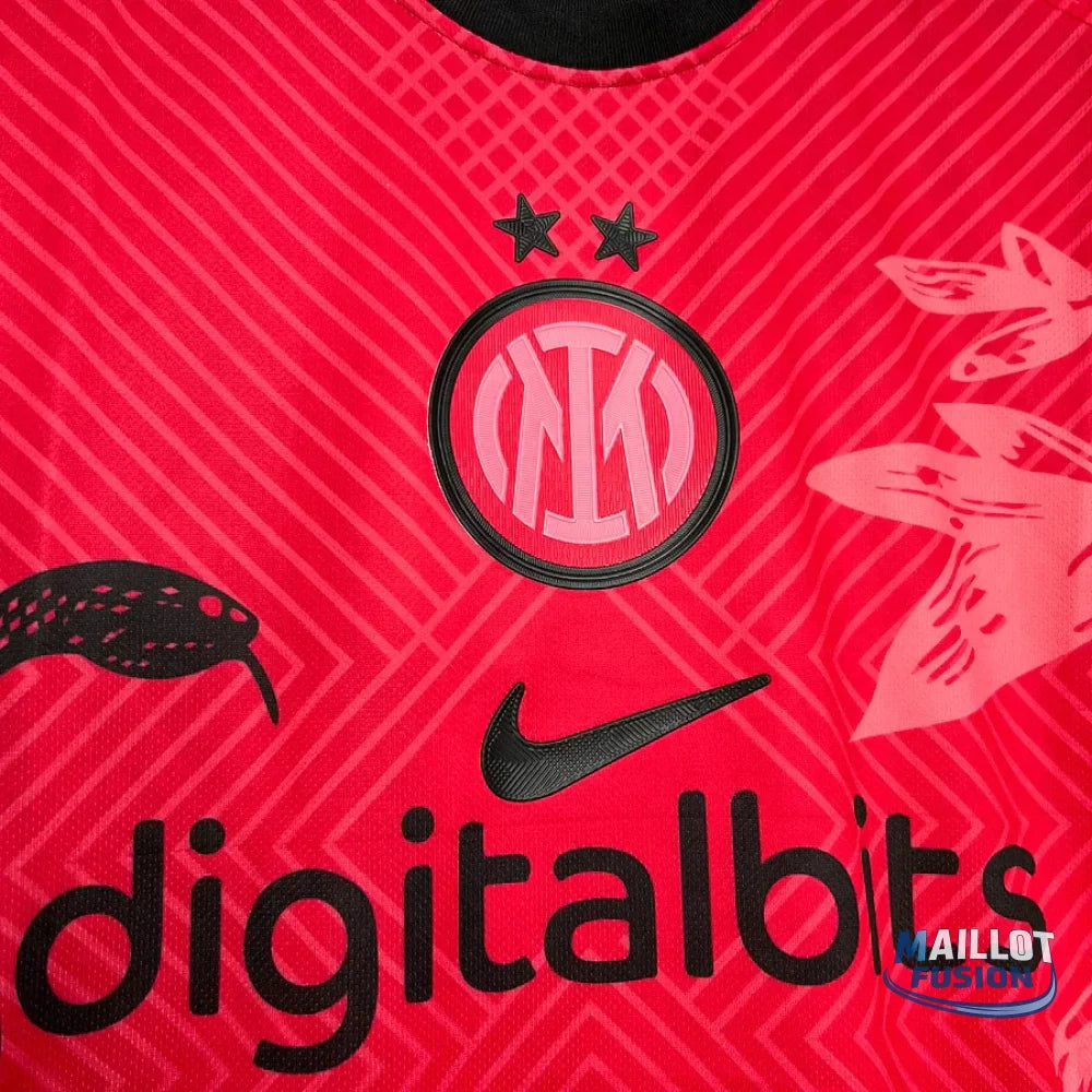 Maillot Inter Milan Peau de serpent édition Spéciale 2024-2025