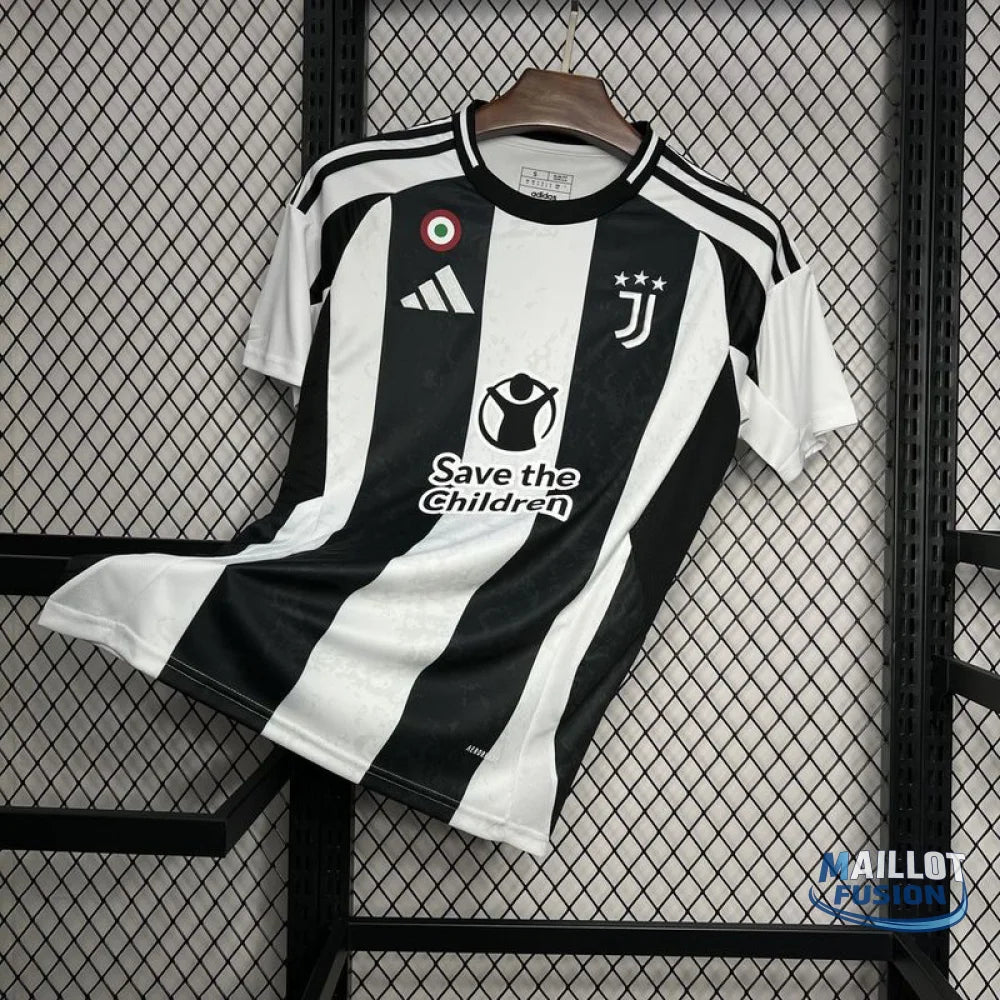 Maillot JUVENTUS DOMICILE AVEC SPONSORS