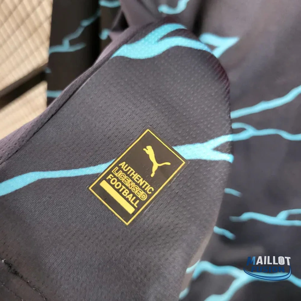 Maillot Manchester City extérieur 2023 2024 manches longues