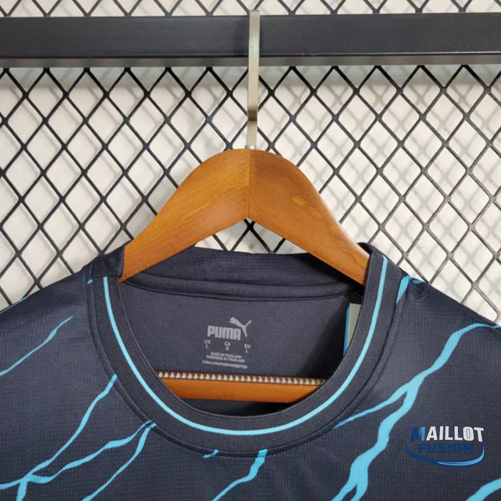 Maillot Manchester City extérieur 2023 2024 manches longues
