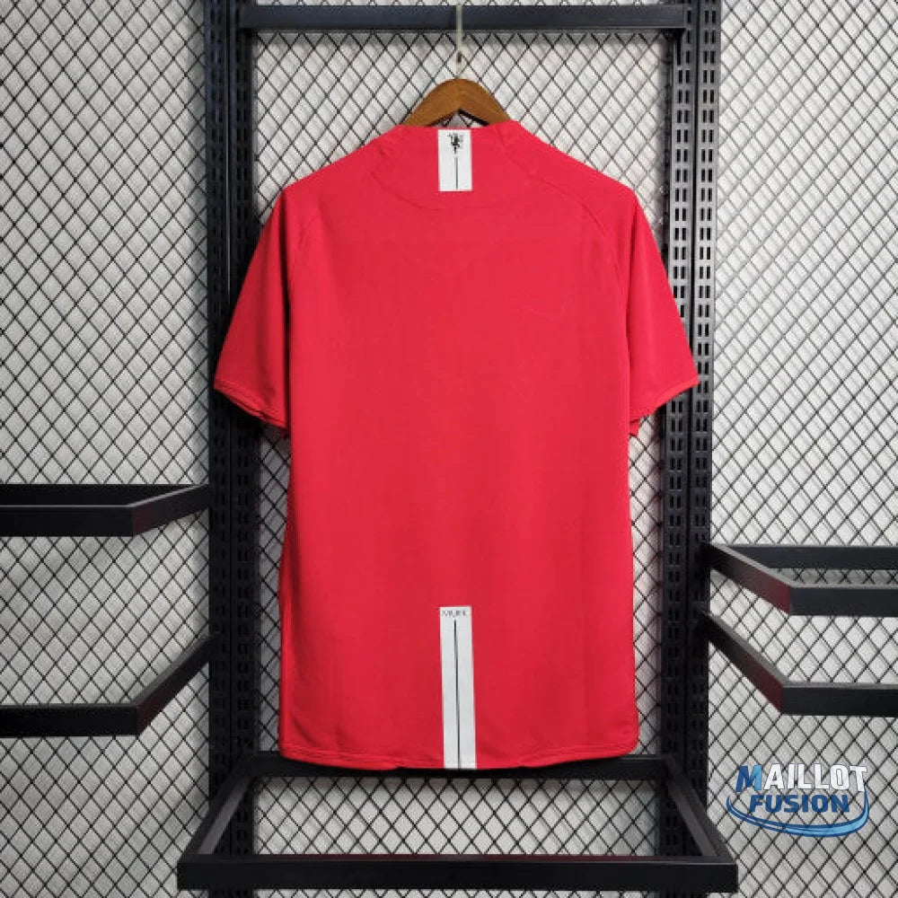 Maillot Manchester United saison 2007-2008 domicile rétro