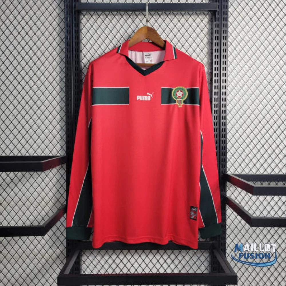 Maillot Maroc Retro 98 Manches Longues