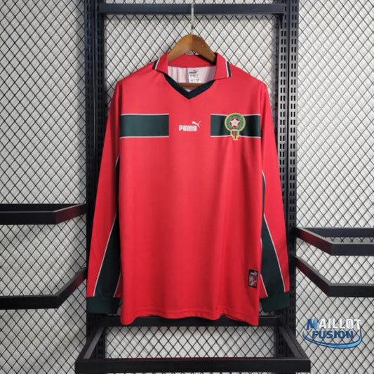 Maillot Maroc Retro 98 Manches Longues
