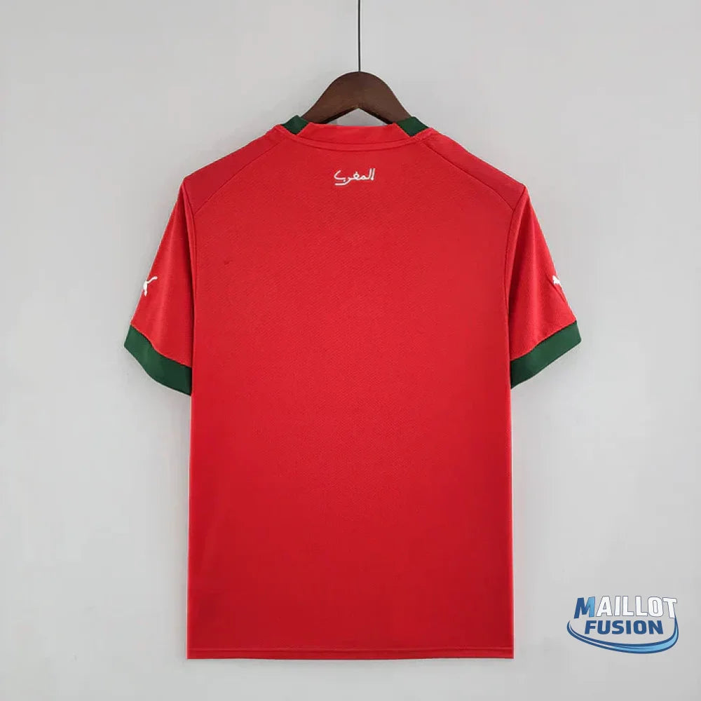 Maillot Maroc saison 2022-2023 domicile