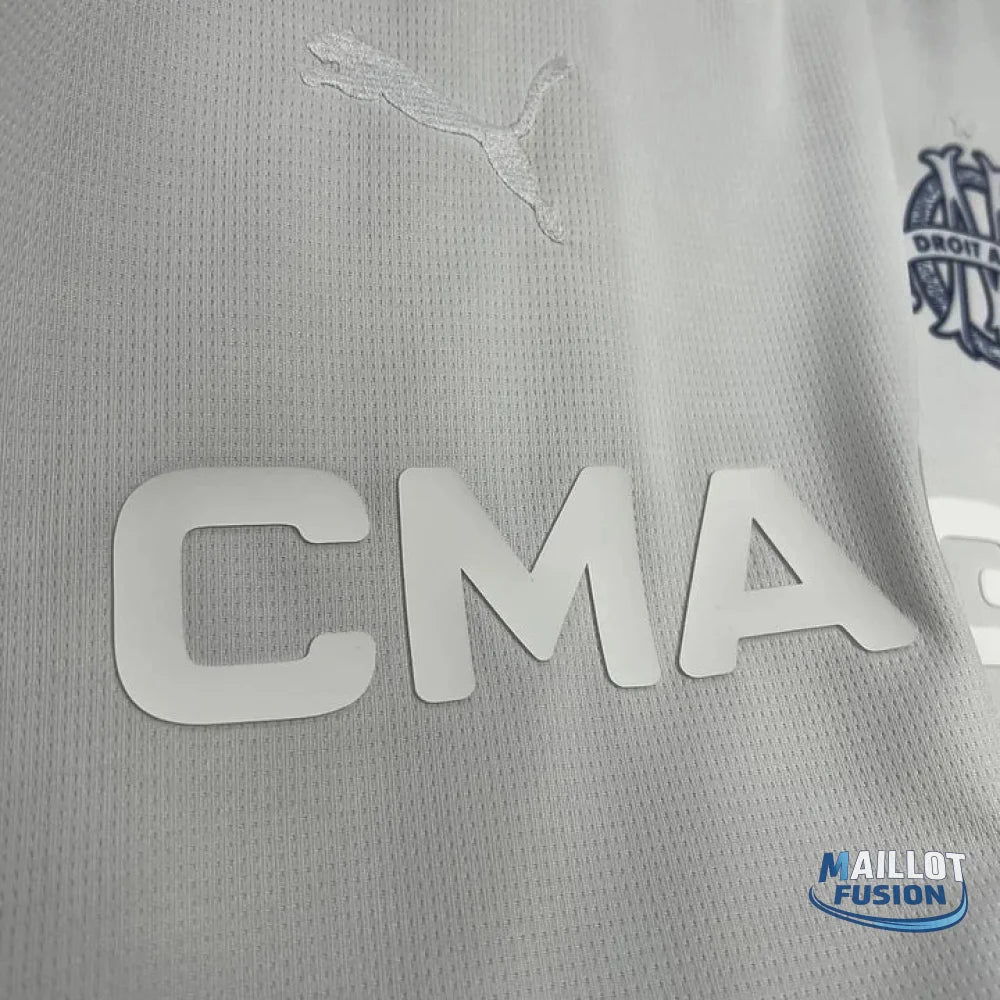 Maillot Olympique de Marseille foot 125 ans 2024 2025 OM blanc
