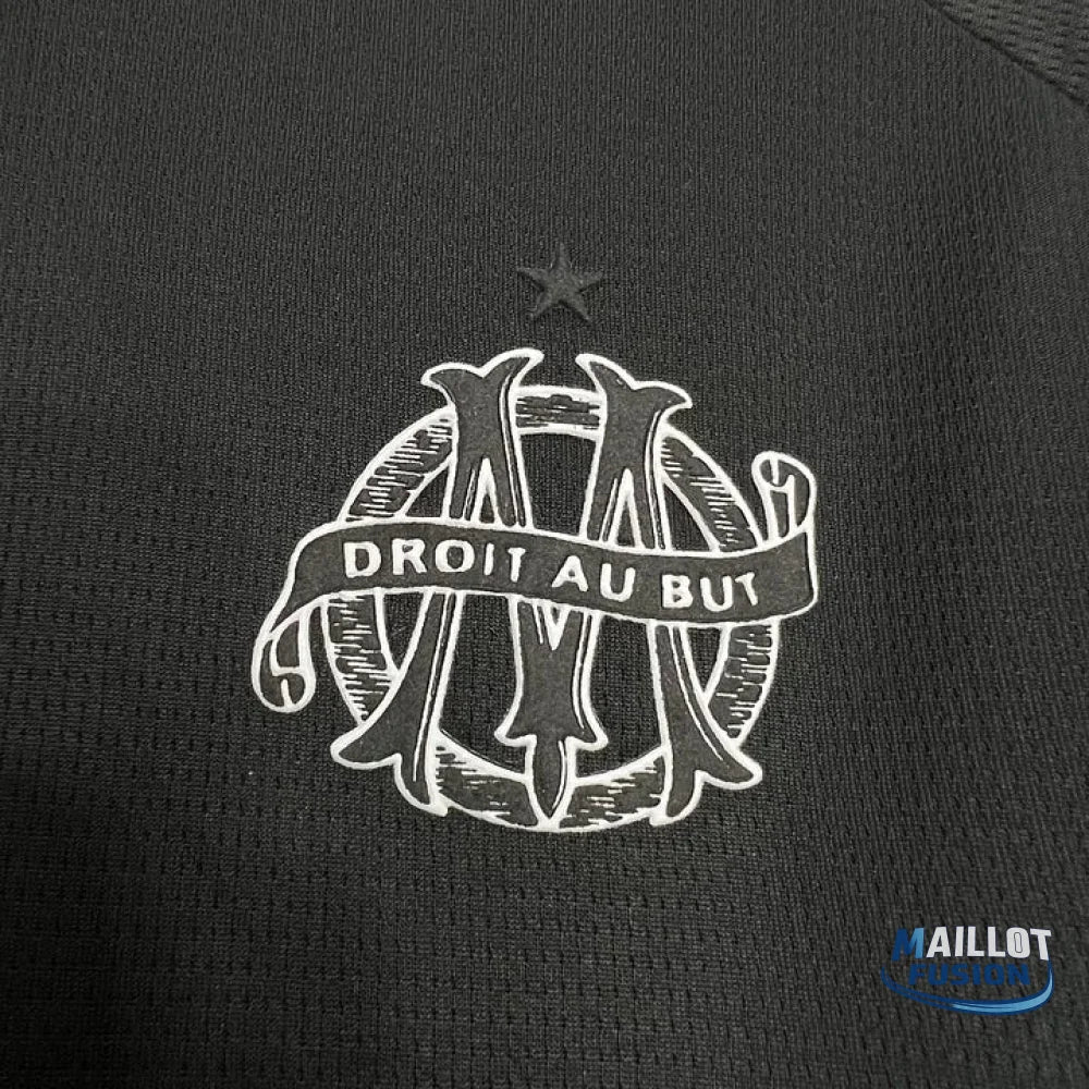 Maillot Olympique de Marseille foot 125 ans 2024 2025 OM noir