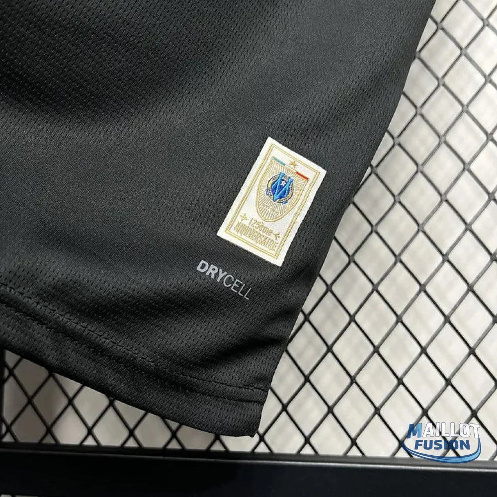 Maillot Olympique de Marseille foot 125 ans 2024 2025 OM noir