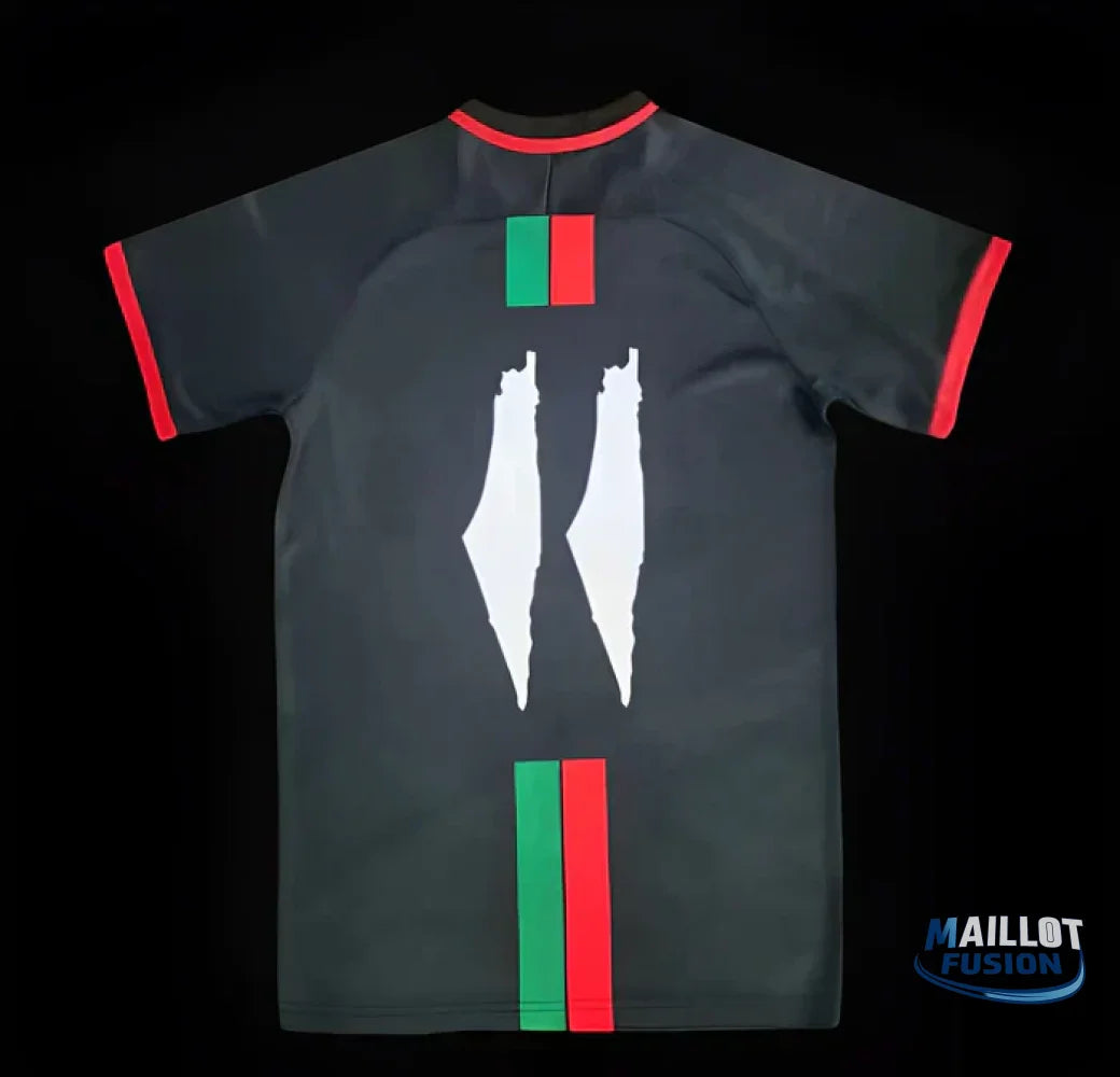 Maillot Palestine saison 2023-2024 édition spéciale noir