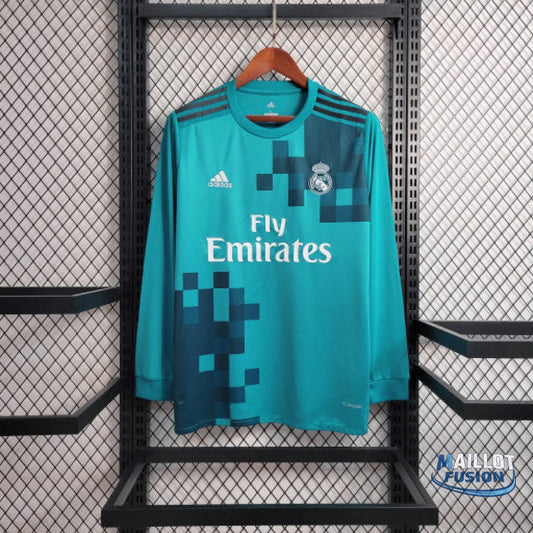 Maillot Real Madrid 2017 2018 manches longues retro