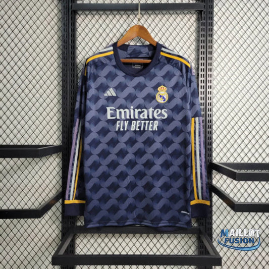 Maillot Real Madrid Extérieur2023 2024 manches longues