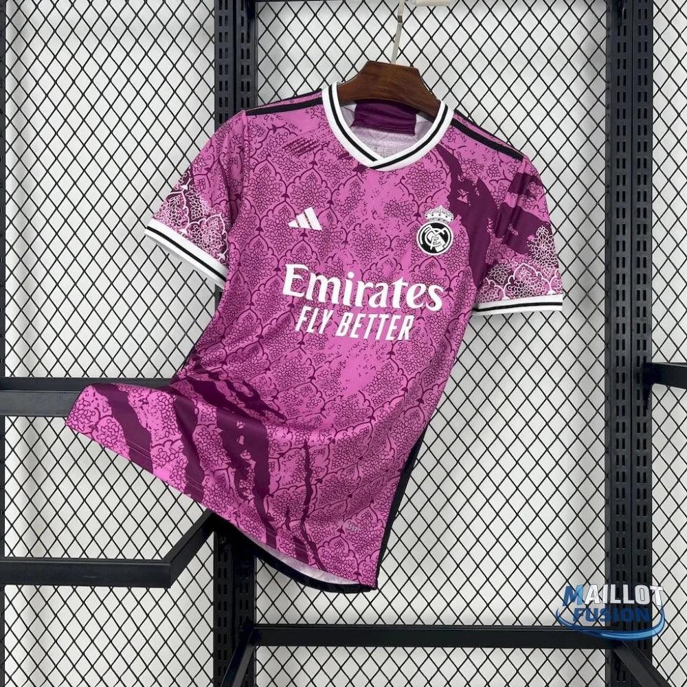 Maillot Real Madrid foot concept rose 2024 2025
