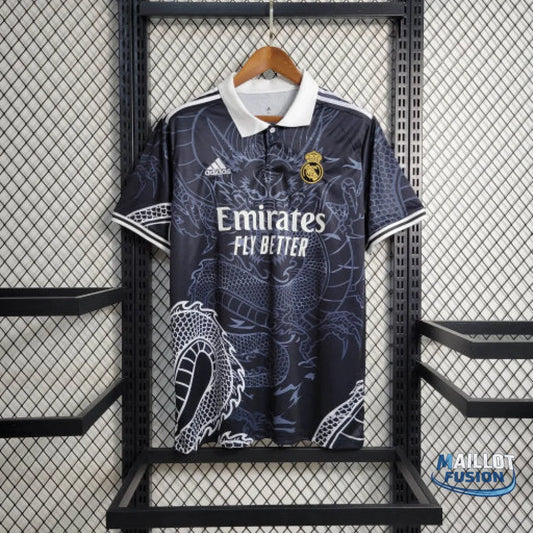 Maillot Real Madrid saison 2023-2024 édition spéciale dragon noir