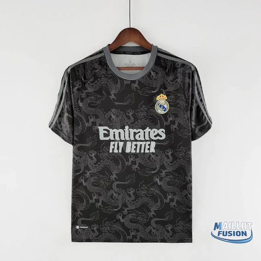 Maillot Real Madrid saison 2023-2024 édition spéciale dragon noir