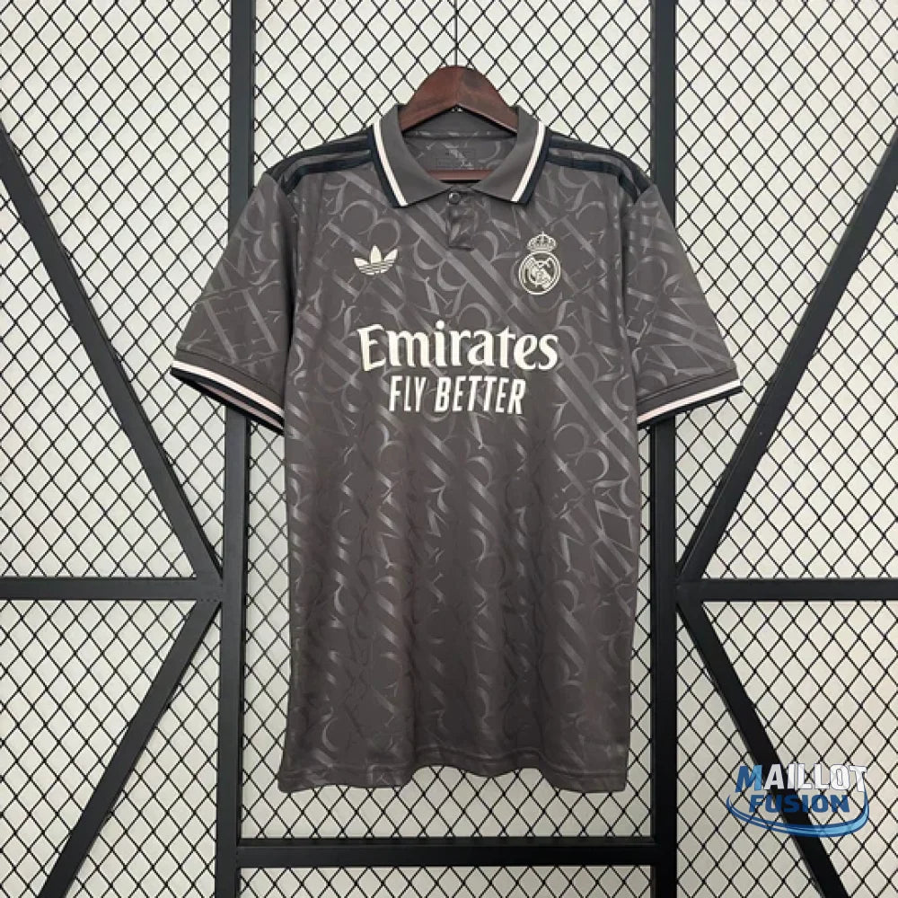 Maillot Real Madrid third noir 2024/25